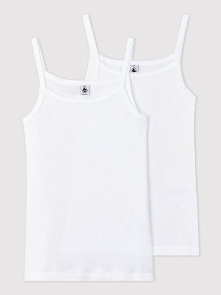 SPODNJA MAJICA PERFORIRANA 2X BELA