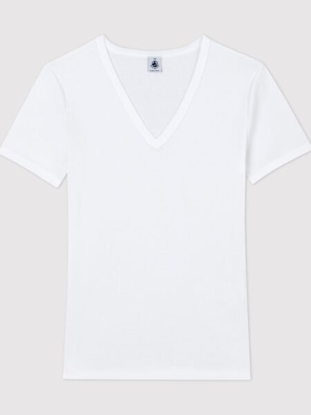 MAJICA V-IZREZ BELA