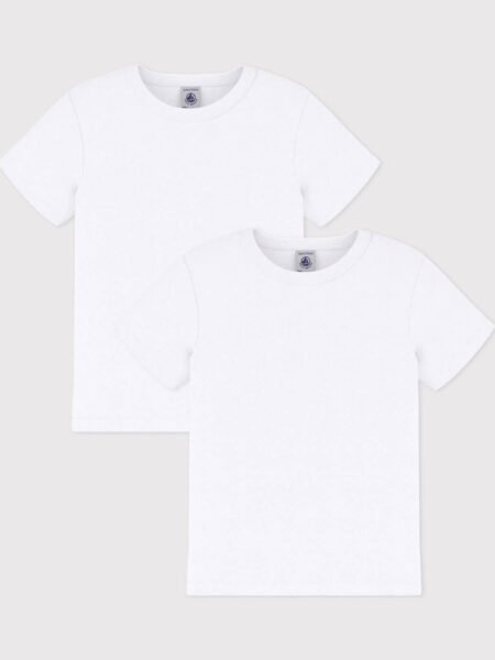 MAJICA KRATEK ROKAV 2X BELA