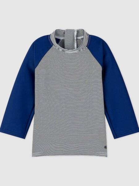 MAJICA Z UV ZAŠČITO ČRTASTA