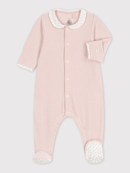 PIŽAMA PAJAC PLIŠ ROZA