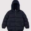 A01KY01F1 BUNDA S FLISOM TEMNO MODRA