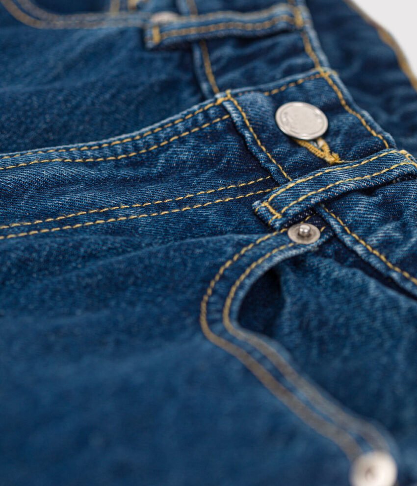 A05GR01Z1 HLAČE DENIM "MOM JEANS"