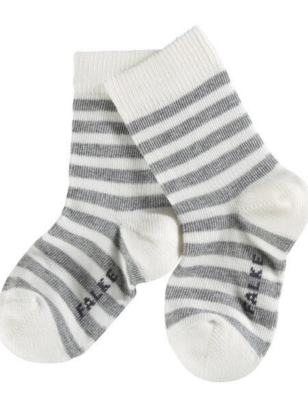 FALKE NOGAVICE ČRTE BELE