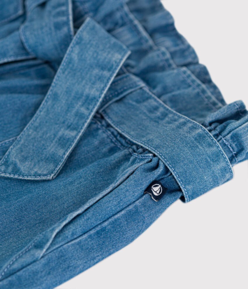 A0AFJ01Z1 (1) HLAČE KRATKE DENIM "LIGHT"