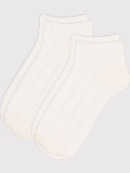 NOGAVICE NIZKE 2X BELE