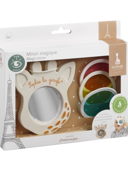 ŽIRAFA SOPHIE ČAROBNO OGLEDALO (VID) - 5 ČUTOV