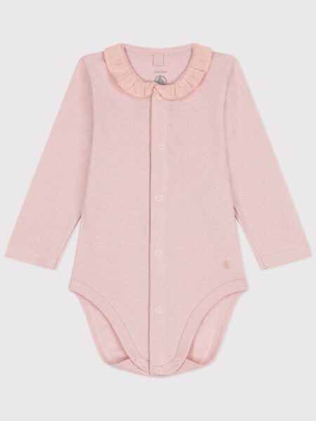 BODI Z OVRATNIKOM Z VOLANČKI ROZA