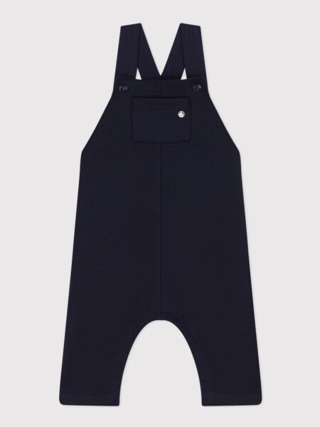 HLAČE NA NARAMNICE TEMNO MODRE