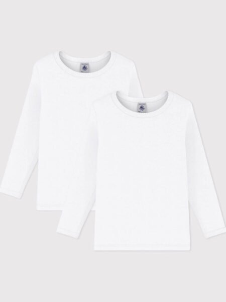 MAJICA DOLG ROKAV 2X BELA