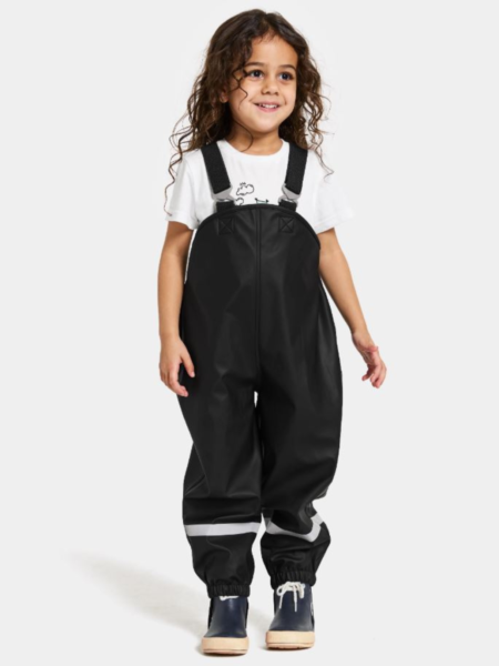 DIDRIKSONS DEŽNE HLAČE PLASKEMAN ČRNE