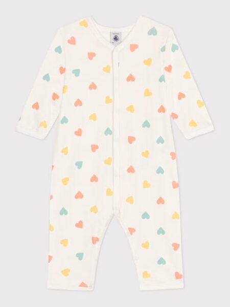 PIŽAMA PAJAC BREZ STOPAL SRČKI