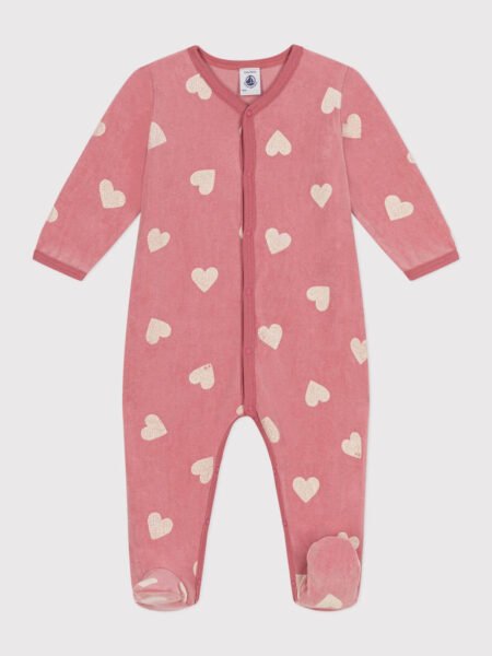 PIŽAMA PAJAC PLIŠ SRČKI