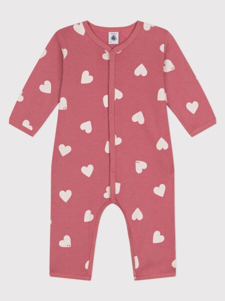 PIŽAMA PAJAC BREZ STOPAL SRČKI