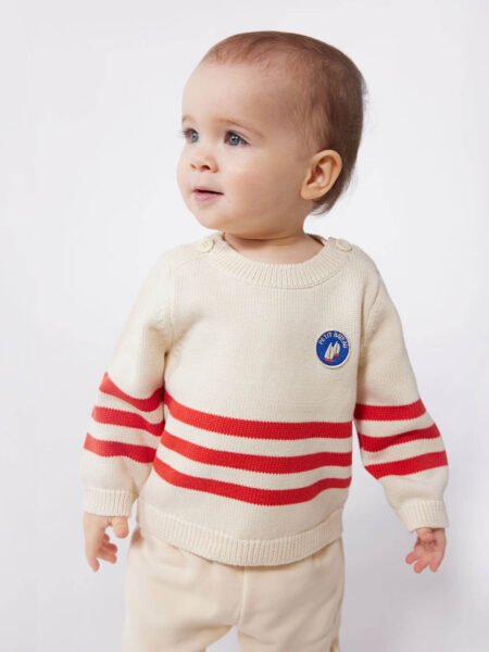 PULOVER RDEČE ČRTE