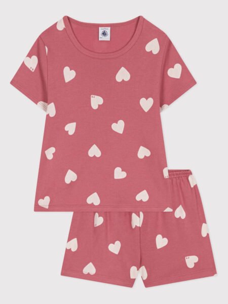 PIŽAMA KRATKA SRČKI