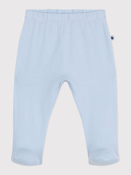 HLAČE S STOPALKAMI MODRE