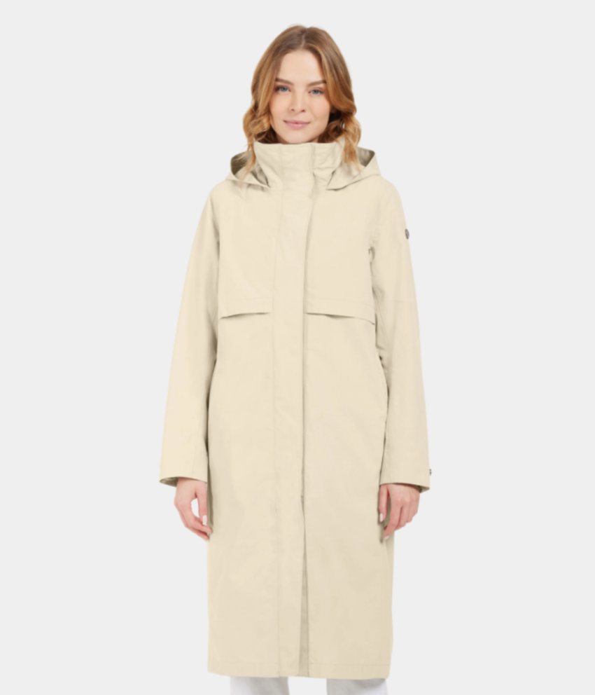 505677569 (1) DIDRIKSONS VODOODPORNA PARKA ISOLDE BEŽ