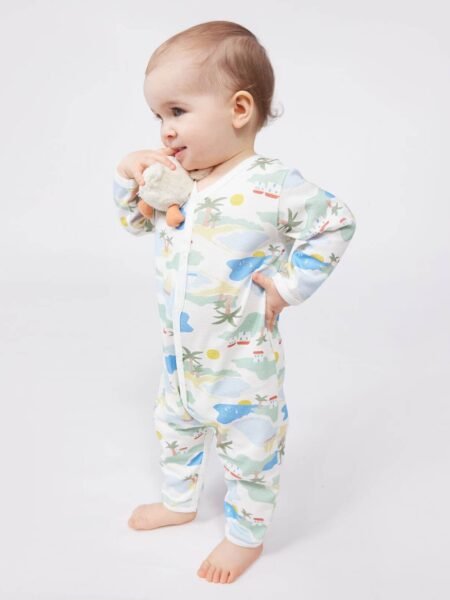 PIŽAMA PAJAC BREZ STOPAL MORJE