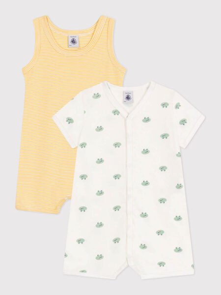 PIŽAMA PAJAC 2X KRATEK ŽABICE