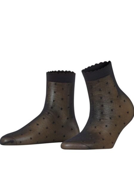 FALKE NOGAVICE DOT ČRNE