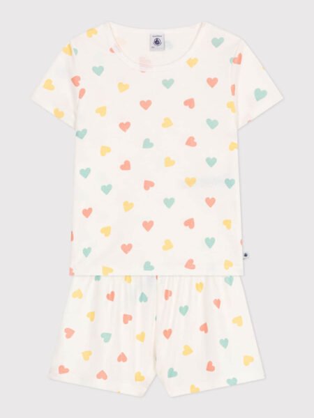 PIŽAMA KRATKA SRČKI