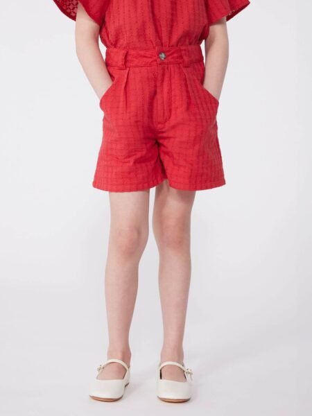 HLAČE KRATKE RDEČE