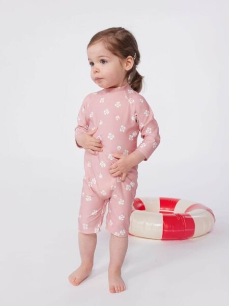 PAJAC Z UV ZAŠČITO ROZA ROŽICE