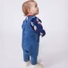 A0CV801J2 HLAČE NA NARAMNICE DENIM "STRETCH"