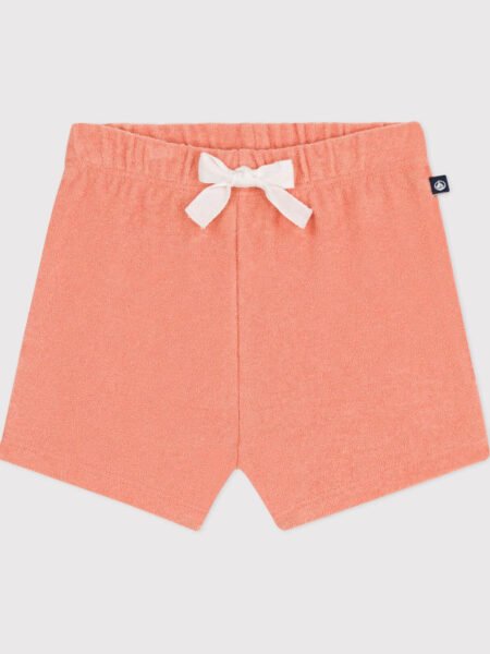 KRATKE HLAČE IZ FROTIRJA ORANŽNE