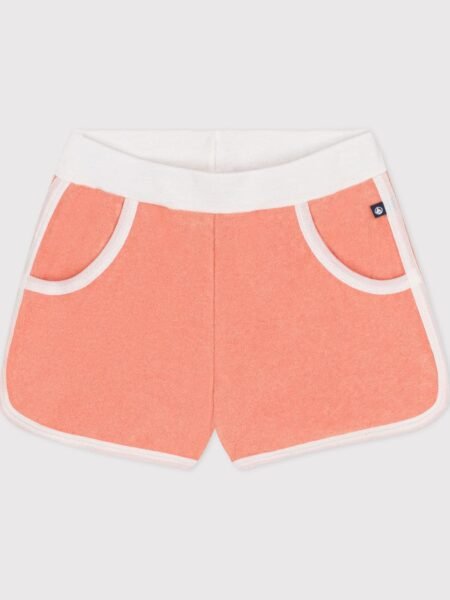 HLAČE KRATKE IZ FROTIRJA ORANŽNE