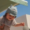 744146 B (1) CHAMAYE KLOBUČEK Z UŠESKI CIAO BAMBINO MINT