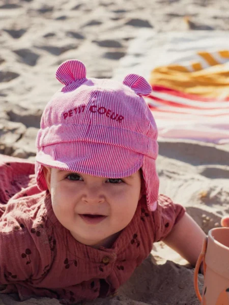 CHAMAYE KLOBUČEK Z UŠESKI PETIT COEUR ROZA