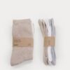 Barefoot crew socks Junior (1) MURIS NOGAVICE JUNIOR 3X MIX