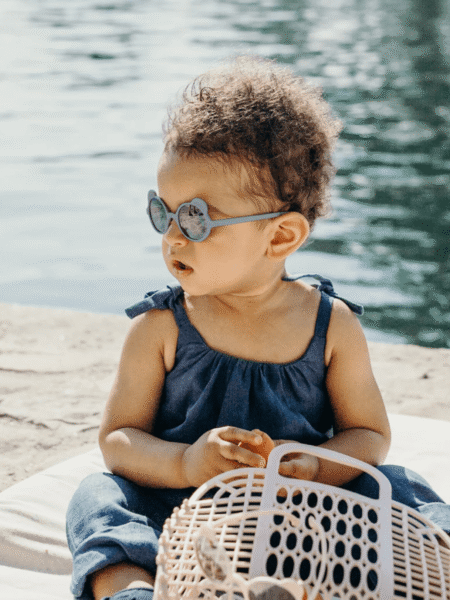 KiETLA OTROŠKA SONČNA OČALA OURSON SILVER BLUE