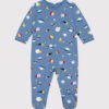 A0B2001F1 TOPLA PIŽAMA "GLOW IN THE DARK" VESOLJE