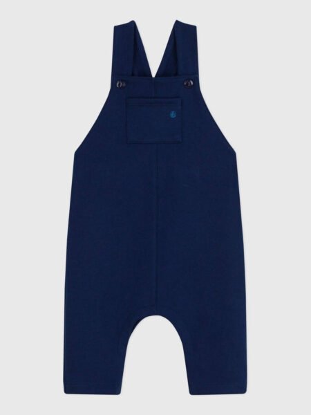 HLAČE NA NARAMNICE TEMNO MODRE