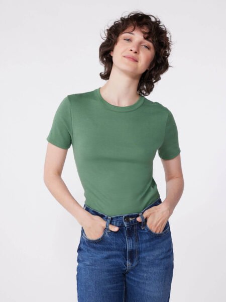 MAJICA LANENA ZELENA