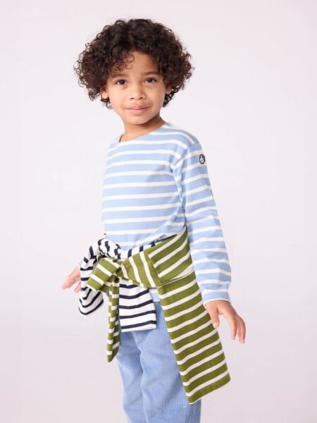 PULOVER ČRTE MARINIERE MODER