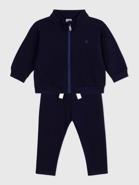 KOMPLET JOPICA + HLAČE TEMNO MODRA
