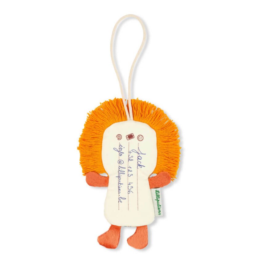 luggage-tag-jack-the-lion (1) LILLIPUTIENS OZNAKA ZA PRTLJAGO LEV JACK