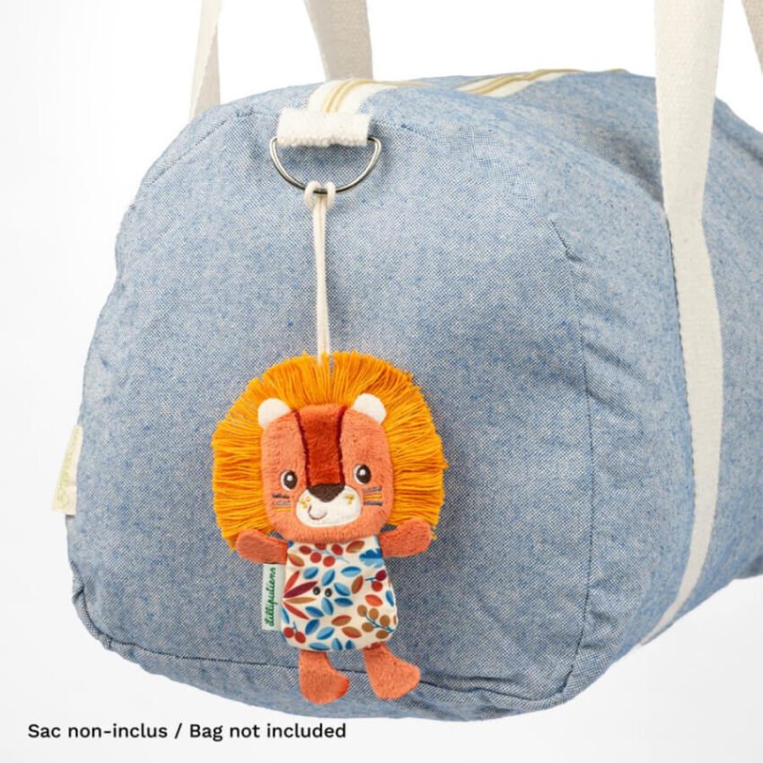 luggage-tag-jack-the-lion LILLIPUTIENS OZNAKA ZA PRTLJAGO LEV JACK