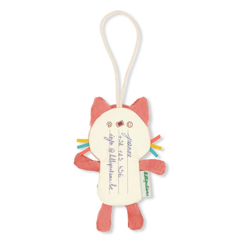 luggage-tag-jeanne-the-cat (1) LILLIPUTIENS OZNAKA ZA PRTLJAGO MUCKA JEANNE