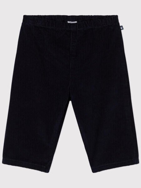 ŽAMETNE HLAČE TEMNO MODRE