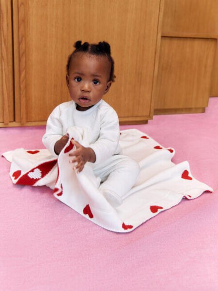 ODEJA PLETENA SRČKI