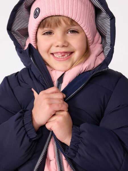 BUNDA S FLISOM TEMNO MODRA