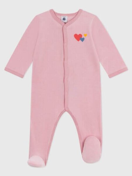 TOPLA PIŽAMA VELUR SRČKI