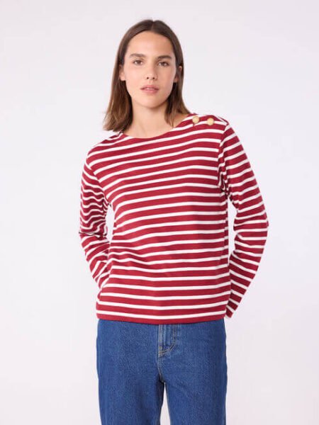 PULOVER RDEČE ČRTE