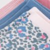 A0E5101Z1 NOGAVICE 3X LEOPARD ROZA