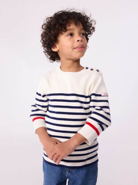 PULOVER VOLNA + BOMBAŽ ČRTE